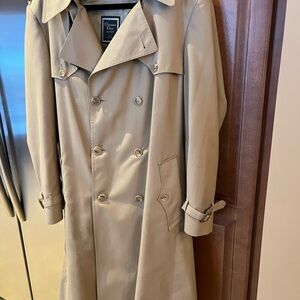Christian Dior Monsieur men’s Classic Tan Trench Coat 44L
